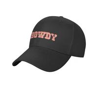 ORHFHVW Baseball Cap Howdy Country Cowgirl Lettering Western Hat Ball Cap Foam Party Hat Woman Men's Birthday Gift