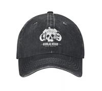 ORHFHVW Baseball Cap Kublai Khan TX Waeer Skull Logo Washed Metalcore Band Casual Trucker Hat Couple Women Sunshade sbirthday Gift