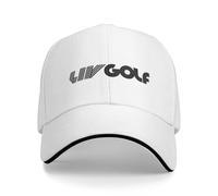 ORHFHVW Baseball Cap LIV Golf Tour Hat Men Women Retro Dad Hat Sun Hat Racing Cap Adjustable Snapback Caps s Summer Birthday Gift