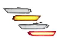 ORHLFXVCF Rear Bumper Reflector For Chevrolet For Camaro 2010-2015 | Car Front / Rear Bumper Side Marker Turn Signal Lights Mudguard Flare Light 92246244 92246245 92246252 92246253 GM255119
