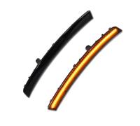 ORHLFXVCF Rear Bumper Reflector For Chevrolet For Corvette C7 2014-2019 | Smoked Lens Front Amber Rear Red Car Side Marker Turn Signal Lights Mudguard Flare Lamps 22771196 22771197