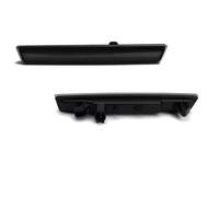 ORHLFXVCF Rear Bumper Reflector For Dodge For Challenger 2015-2023 | Smoked Lens Front Amber Rear Red Car Bumper Side Marker Turn Signal Lights Mudguard Flare Lamps
