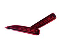 ORHLFXVCF Rear Bumper Reflector For Mazda 3 5 6 2014-2018 | 2pcs Car Rear Fog Lamp Bumper Light Multi-function Auto Brake Light Dynamic Turn Signal Reflector