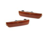 ORHLFXVCF Rear Bumper Reflector For VW For Passat B5.5 2001-2005 | Smoked / Amber / Red Lens Car Front / Rear Side Mudguard Marker Light Housings