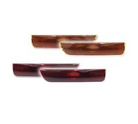 ORHLFXVCF Rear Bumper Reflector For VW For Passat B5.5 2001-2005 | Smoked / Amber / Red Lens Car Front / Rear Side Mudguard Marker Light Housings