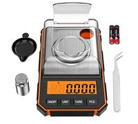 ORIA Digital Milligram Scale, 50g x 0.001g Pocket Jewellery Scale, Orange