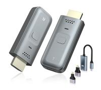 ORIA Wireless HDMI Transmitter and Receiver, 100FT/30M Wireless HDMI Sender Extender, Plug & Play, Dual-Band 2.4G & 5G, 4K Decode 1080P 60Hz HD Transmission for TV, Laptop, PC to HDTV, Projector