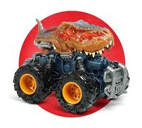 Oriate Dinosaur Monster Truck for Kids, Friction Powered 1Pack T-Rex Toy, Push and Go Car for Stunt Match Racing Game, Monster Trucks Dino Toys for Party Favor Birthday Gifts 209-R3