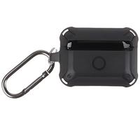 ORIbox Armor Case Design for AirPods Pro Case, Daul Protection with Keychain Wireless Charging Support AirPods Protecter - Black & Blue,ER400001