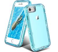 ORIbox Case Compatible with iPhone SE Case 2022/2020, Compatible with iPhone 7 Case, Compatible with iPhone 8 Case, Heavy Duty Shockproof Anti-Fall clear case