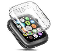 ORIbox Ultra Thin Case Compatible with Apple Watch Series 7, TPU HD Full Protective Case Cover Scratch Resistant Shock Absorbing, Clear (F3000001)