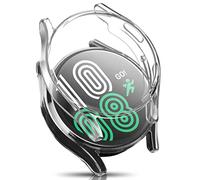 ORIbox Ultra Thin Case Compatible with Samsung Galaxy Watch 4 Case, TPU HD Full Protective Case Cover Scratch Resistant Shock Absorbing