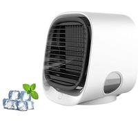 Oribreeze Air Conditioner Airabreeze Air Cooler Portable 3 Speed Settings,Humidifier Cooling Fan for Home, Office, Bedroom (White)