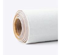 ORICALCHASM Self Adhesive Velvet Flock Roll Flocking Liner For for Jewelry Drawer Art Crafts DIY Project Drawer Velvet Liner(White)