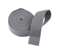 ORICALCHASM Webbing Strap Tape, Cotton webbing for bag straps 20mm, thick 1.3mm Length 5 10 or 20 Yards(Grey,20MM x 5Yards)