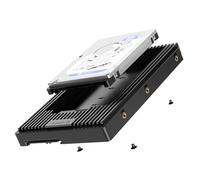 ORICO 2.5 to 3.5 SATA Hard Drive Adapter Mounting Bracket Hard Drive Caddy for 7/9.5/12.5mm 2.5 inch HDD/SSD-D2SS