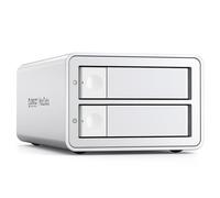 ORICO 2 Bay Hard Drive Enclosure with RAID Mode, USB B 5Gbps RAID 0/1 Enclosure Max up to 44TB,Supports 0, 1, Single, JBOD, Universal Compatible for Mac,Windows, Linux -9928RU3