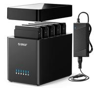 ORICO 5Bay SATA HDD Enclosure Type-C Magnetic Tool-Free Fan 90TB DS500C3