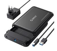 ORICO DDL35U3 USB 3.0 External Hard Drive Enclosure for 2.5" 3.5" SATA HDD and SSD Max 20TB Supports UASP 12V/2A Power Supply