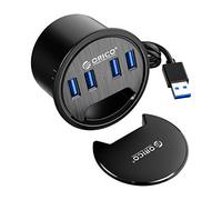 ORICO Desk Grommet, 4 Port USB 3.0 Hub, 5Gbps Data Transmission with 4.9ft Cord for Diameter 2.36" or 60MM Hole, Office Accessories, for PC, Flash Drive, HDD Enclosure and Other USB Devices