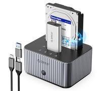 ORICO Hard Drive Docking Station 10Gbps for NVMe SSD & SATA 3.5 HDD with Bidirectional Cloning Type-C Hybrid Docking Station with Independent Aluminum Heat Sink-IT28E