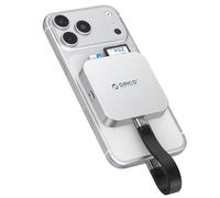 ORICO Magnetic SD Card Reader All-in-One USB C Hub with 100W PD Charging, Dual Slot Portable Adapter for MacBook, Laptop, Phone, Tablet