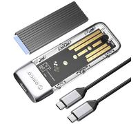 ORICO USB 3.2 Type-C 10Gbps M.2 NVMe/SATA SSD Enclosure for 2230/2242/2260/2280 SSDs, Up to 4TB