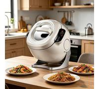 ORIDLECTAL 2026 NEW Automatic Cooking Wok Fried Rice Machine & Automatic Pot Stirrer - Smart Touch, One-Click Start, Hands-Free, 2000W, Easy & Efficient, for Busy Families