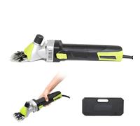 ORIDLECTAL Horse Clippers Cordless UK Socket 850W Sheep Shearing Clippers 110V/220V Optional with Adjustable Blades, 6-Speed Multi-Purpose Clippers Professional for Farm Livestock 220V