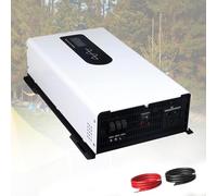 ORIDLECTAL Hybrid Inverter 5000W with Pure Sine Wave Output, Inversor Solar DC12V-48V AC 110V-220V, for Home Energy Storage and RV 24V10000W