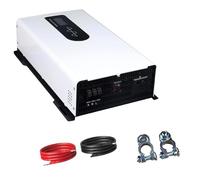 ORIDLECTAL Solar Inverter 5000W Hybrid with Pure Sine Wave Output, DC12V-48V to AC 110V-220V Power Inverter, for Home, RV, and Outdoor Applications 24V8000W
