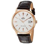Orient '2nd Gen Bambino Version I' Japanese Automatic Stainless Steel and Leather Dress Watch