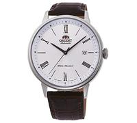 Orient Aviator Flight Refresh Men's Automatic Manual Winding Mechanical Casual Wrist Watch, Black Grey, Bracelet