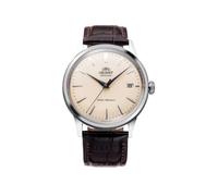 Orient Bambino 38 mm - Men's Automatic and Manual Winding Mechanical Classic Leather Strap Stainless Steel Case Analogue Display - RA-AC0M