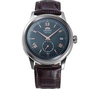 Orient Bambino 38mm Green Dial Leather Mens Automatic Watch