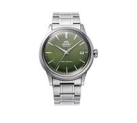 Orient Bambino Automatic 38mm Green Dial Stainless Steel Case and Bracelet, Multi, Men Print