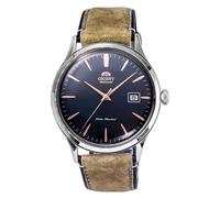 Orient Bambino Blue Dial Dress Automatic Strap Men's Watch RA-AC0P02L10B