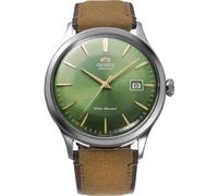 Orient Bambino Classic 42mm Automatic Men's Watch, F6722 Movement, Stainless Steel Case, Leather Strap