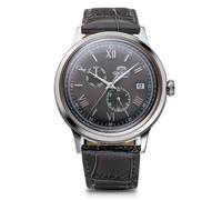 Orient Bambino Classic Mens Grey Leather Strap Watch