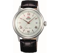 Orient Bambino Men’s Automatic Watch TAC00008W0 White Dial Leather Strap 30M