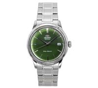 Orient Bambino Stainless Steel Grass Green Dial Automatic RA-AC0M09E Men's Watch