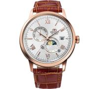 Orient Bambino Sun and Moon White Watch ORNT-053