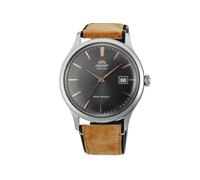 ORIENT 'Bambino Version 4' Japanese Automatic/Hand Winding Stainless Steel and Leather Dress Watch