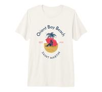 Orient Bay Beach Saint Martin St Maarten Premium T-Shirt
