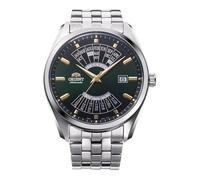 Orient Watches Contemporary Multi Year Calendar 43 Mm Watch Silver Men