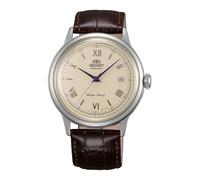 Orient Classic Bambino V2 - Men's Automatic Watch with Manual Winding Elegant Leather Strap AC00