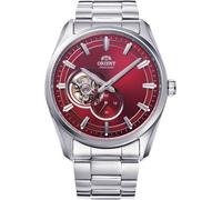 Orient Watches Contemporary Small Seconds Semi Skeleton 42 Mm Watch Silver Men