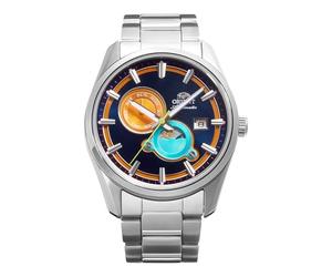 Orient Contemporary Narrow Day & Night - Men's Automatic and Manual Winding Mechanical Casual Wrist Watch
