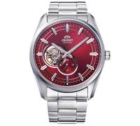 Orient Watches Contemporary Small Seconds Semi Skeleton 42 Mm Watch Silver Men