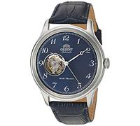 Orient "Envoy II Stainless Steel Japanese Automatic/Hand-Winding Dress Watch, Blue, Retro